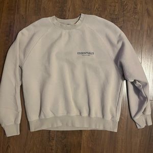 Essentials Crewneck Tan